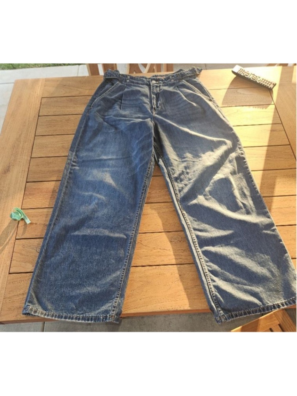 Pilcro Wide-Leg Trouser Jeans Size 30